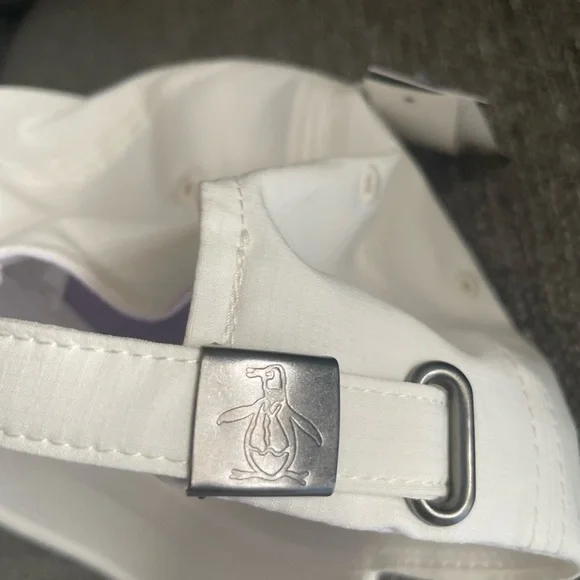 Original Penguin Cream Cap with Green Embroidery - Picture 6 of 6